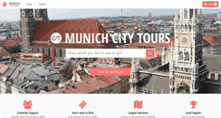 Desktop Screenshot of munichcitytour.com