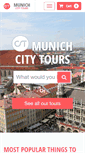 Mobile Screenshot of munichcitytour.com